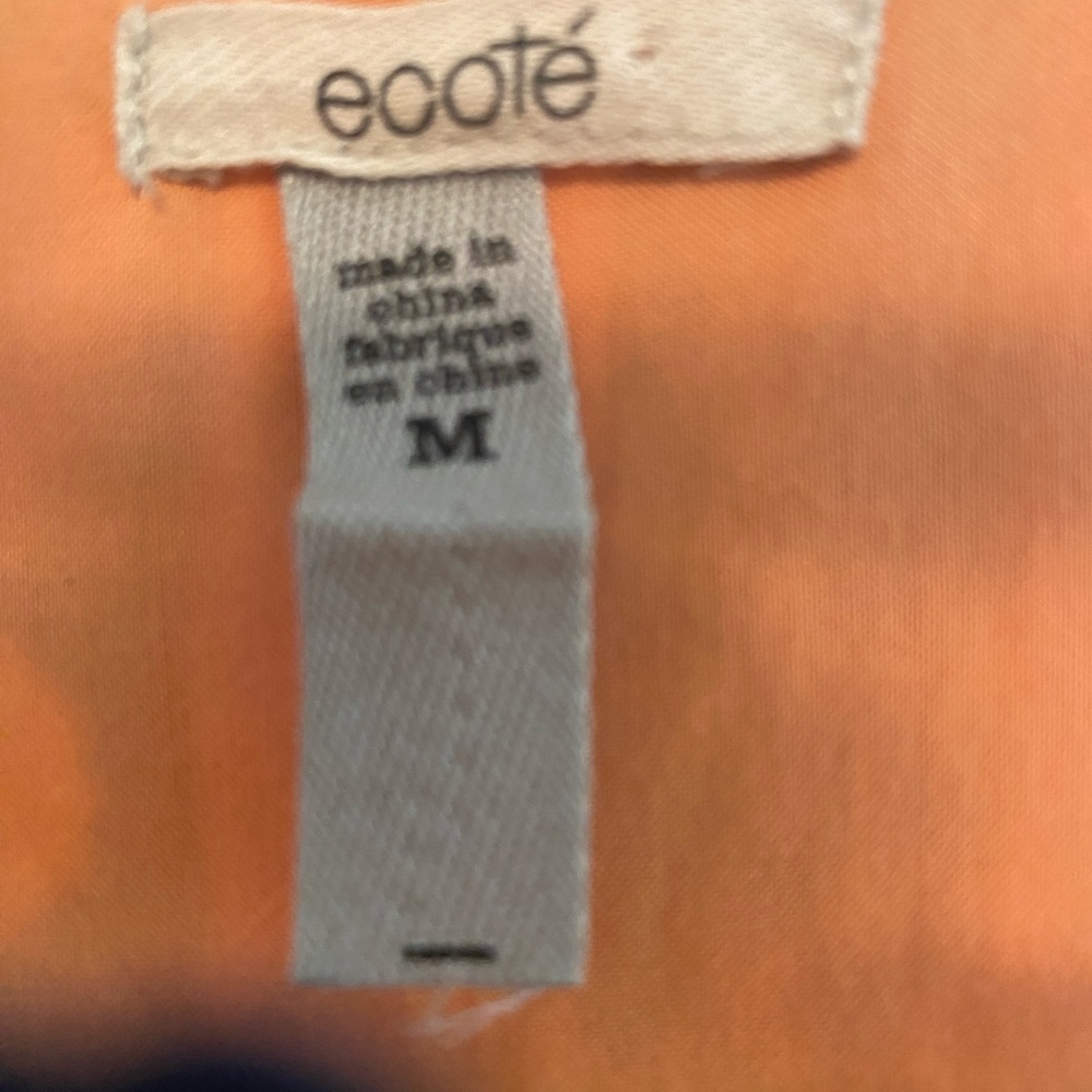 Urban Outfitters Orange Floral Midi Dress - Picture 2 of 5